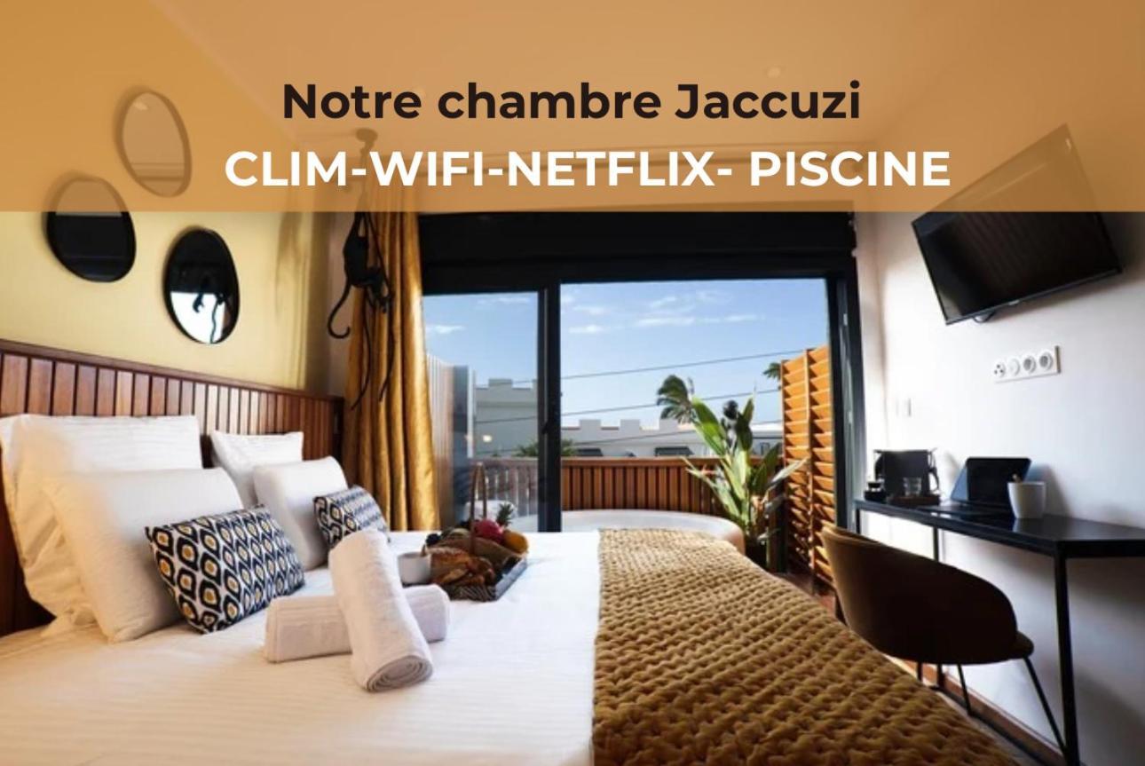 Maison Le Patio Jacuzzi 圣丹尼斯 外观 照片
